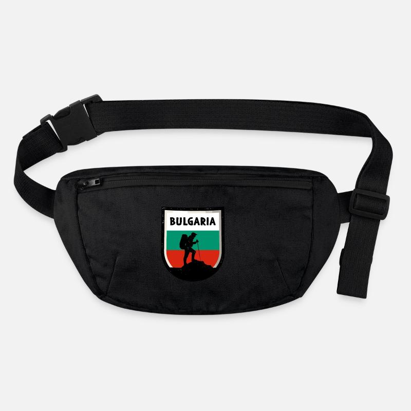 Drapeau de la Bulgarie Drapeau bulgare Sables d’or Sac banane recyclé Stanley/Stella