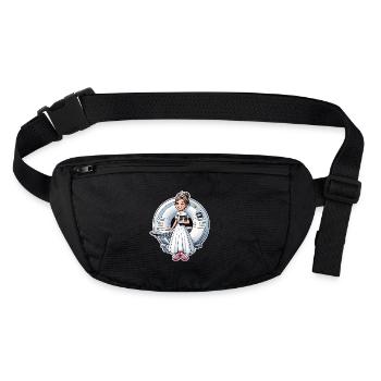 Princess Manip Radio Radiologist Female Radiology - Stanley/Stella recycled Hip Bag  - black - Front