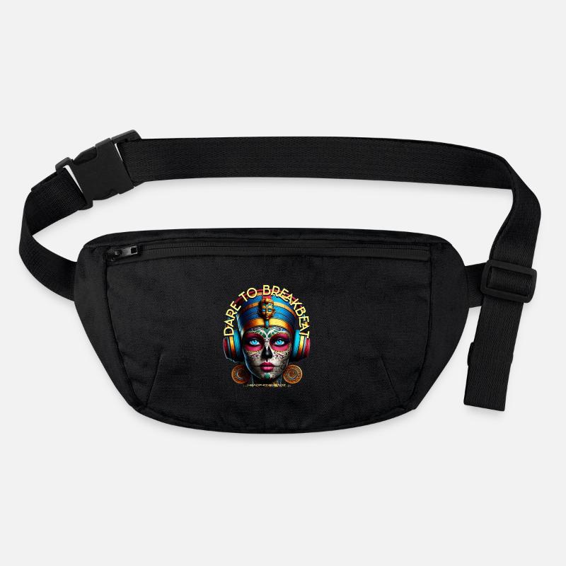 DARE TO BREAKBEAT - Cool Princess with Headphones! Stanley/Stella recycled Hip Bag 