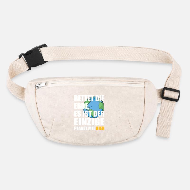 Beer Saving the Planet Stanley/Stella recycled Hip Bag 