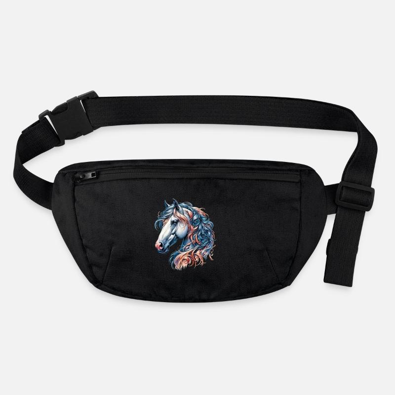 Pferd Stanley/Stella recycelte Gürteltasche