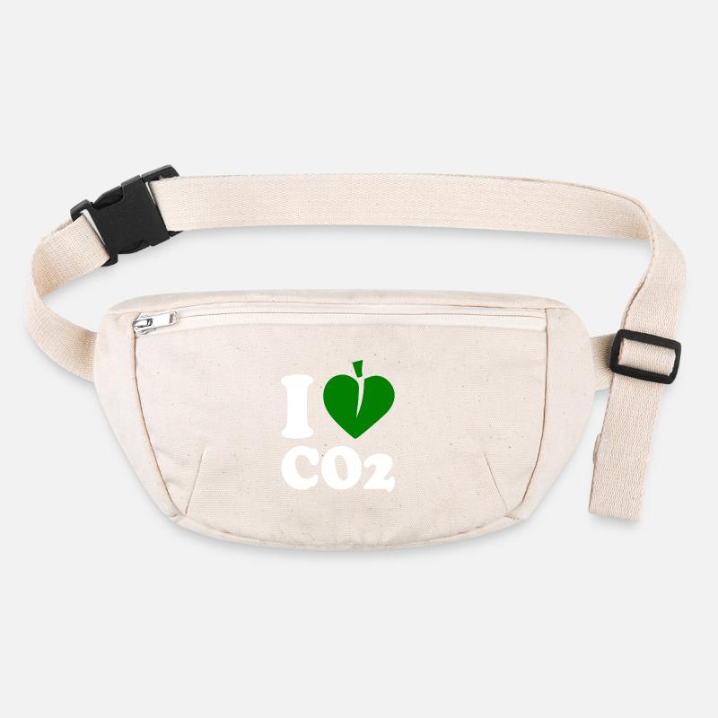 I love co2 Stanley/Stella recycelte Gürteltasche