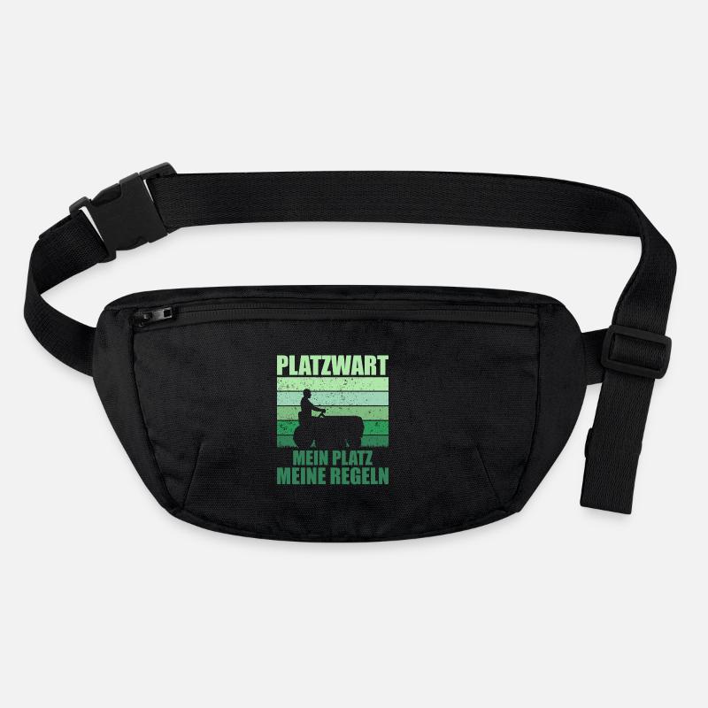 Groundskeeper Garden Lawn Mower Gift Stanley/Stella recycled Hip Bag 