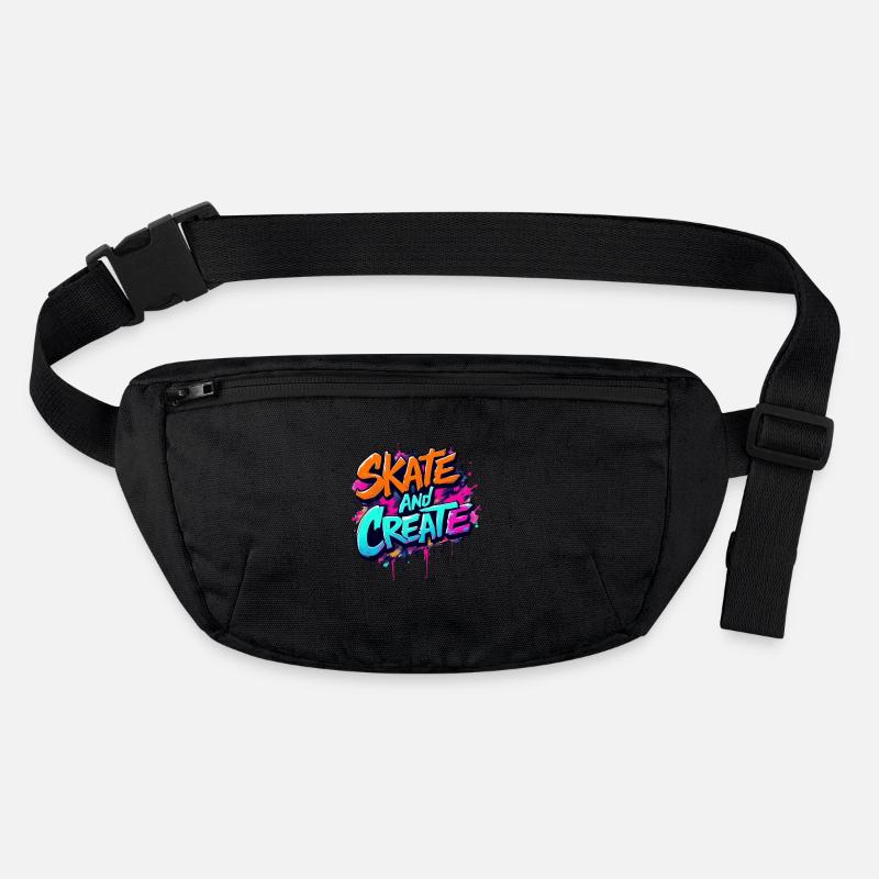 Skate and Create – Graffiti Street Art Design Stanley/Stella recycelte Gürteltasche