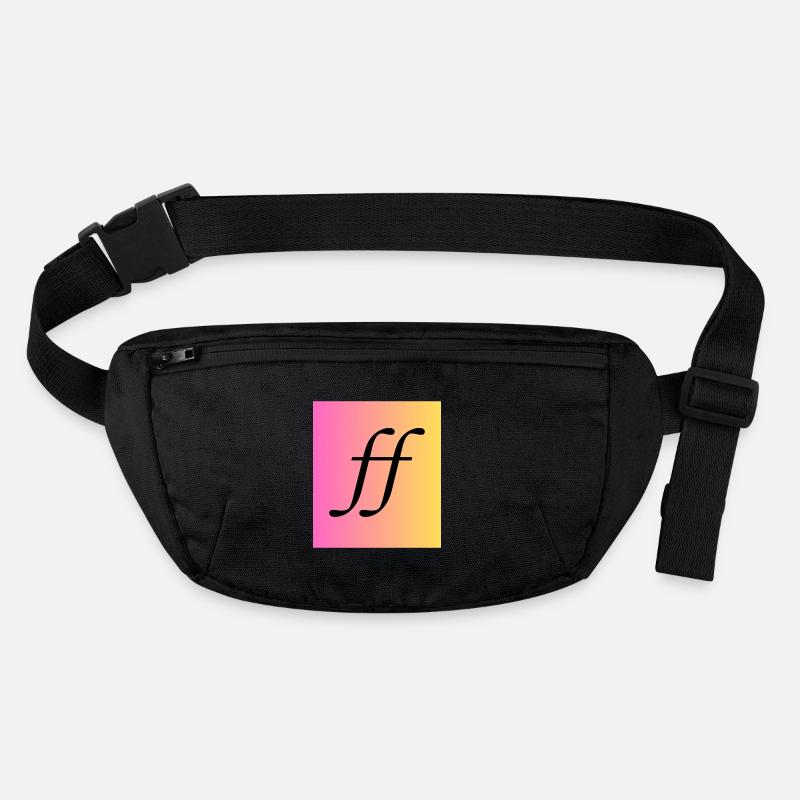 Fortissimo - Music Monogram Gradient Stanley/Stella recycled Hip Bag 
