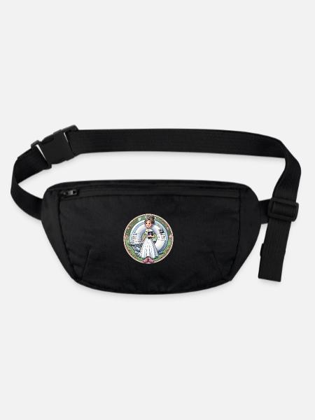 Princess Manip Radio Radiologist Female Radiology - Stanley/Stella recycled Hip Bag  - black - Front