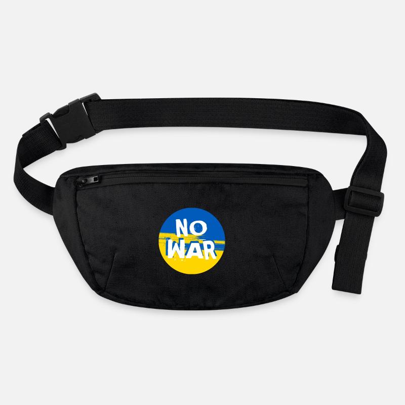 No War in Ukraine Stanley/Stella recycled Hip Bag 