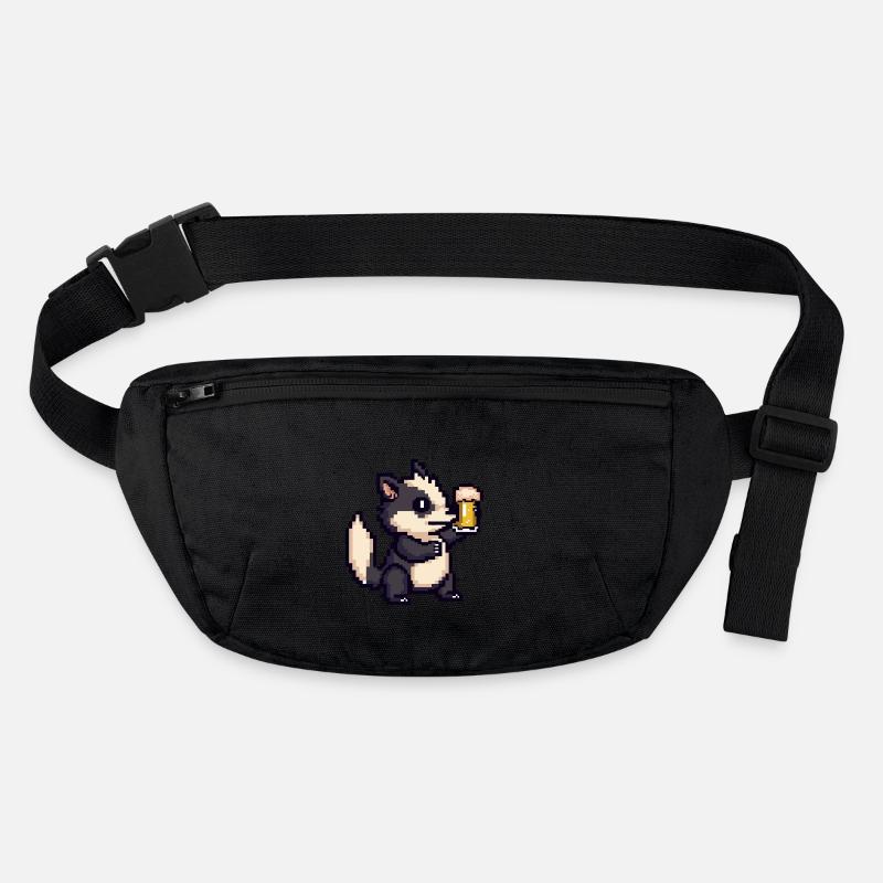 Skunk Beer Pixel Stanley/Stella recycled Hip Bag 