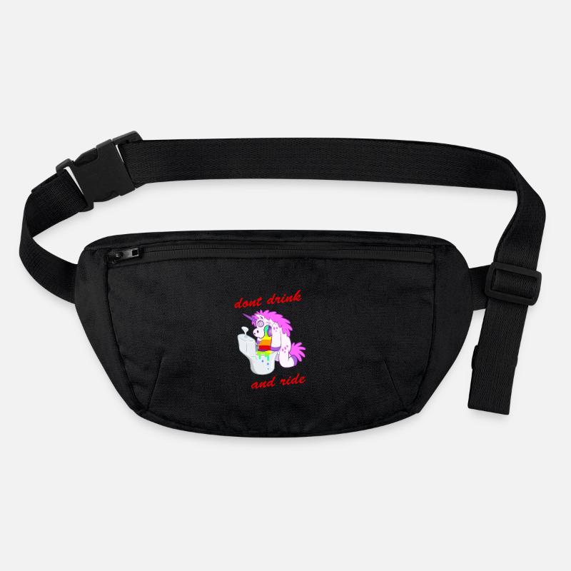 ne buvez pas et monter licorne Sac banane recyclé Stanley/Stella