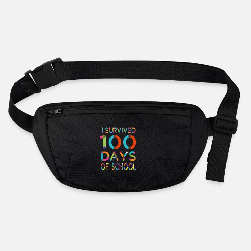 J'ai survécu 100 jours de l'école Sac banane recyclé Stanley/Stella