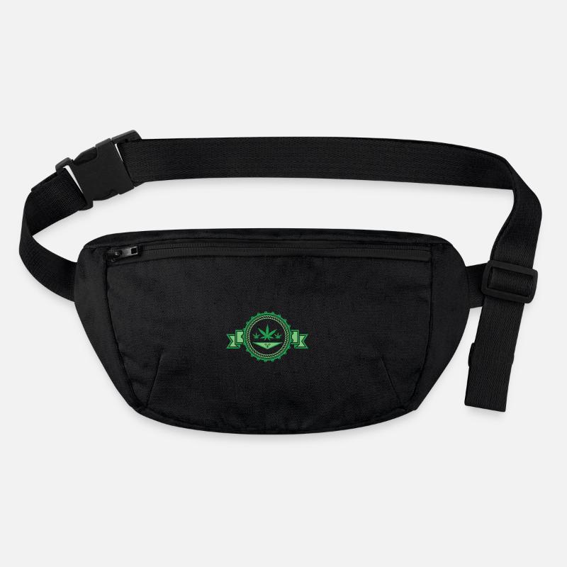 Marihuana Cannabis Gras Hanf Shirt Geschenk Stanley/Stella recycelte Gürteltasche