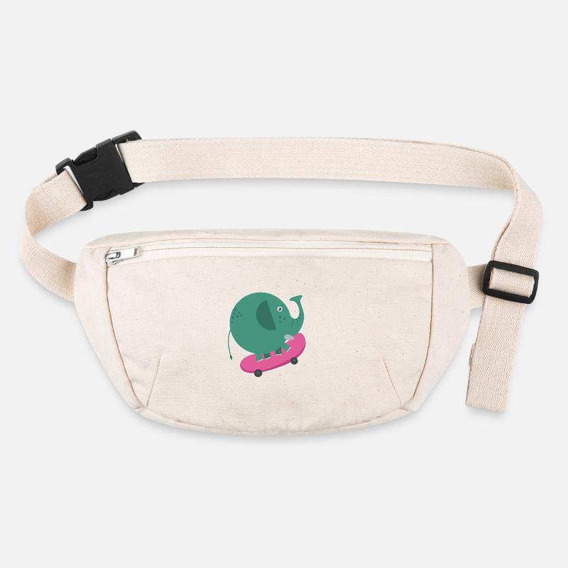 Skater elephant Stanley/Stella recycled Hip Bag 