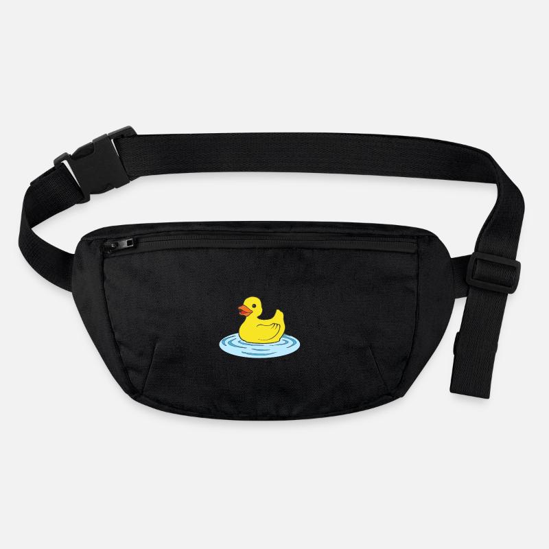 Bathing Duck Squeaky Duck Bath Bathing Stanley/Stella recycled Hip Bag 