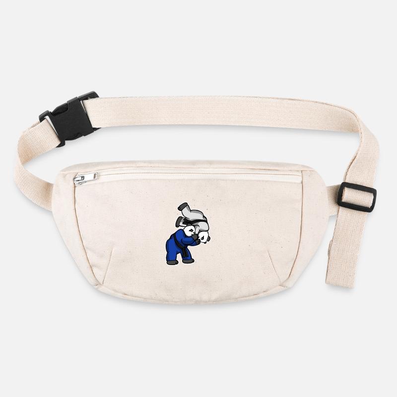 Panda Hip Throw - BJJ JiuJitsu MMA T-shirt Sac banane recyclé Stanley/Stella