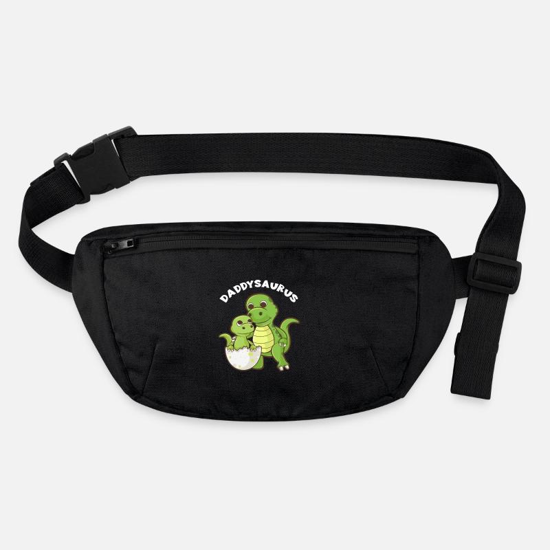 Daddysaurus - Funny Family Matching Gift Stanley/Stella recycled Hip Bag 
