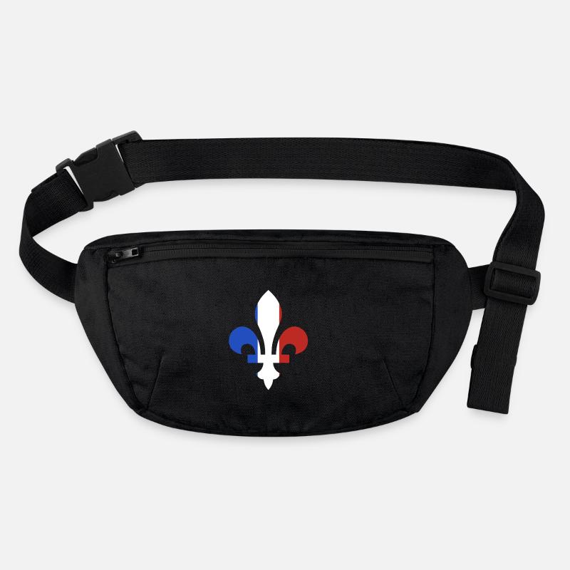 lys bbr - Sac banane recyclé Stanley/Stella - noir
