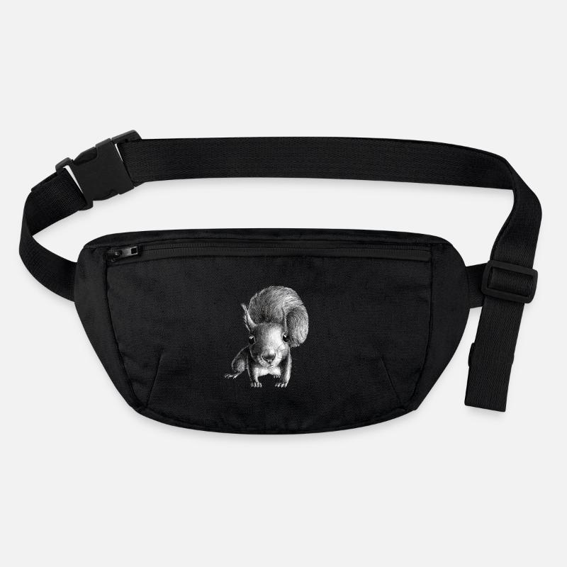 Squirrel Stanley/Stella recycled Hip Bag 