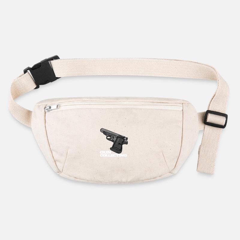 Pistolen-Design mit Textmotiv Stanley/Stella recycelte Gürteltasche