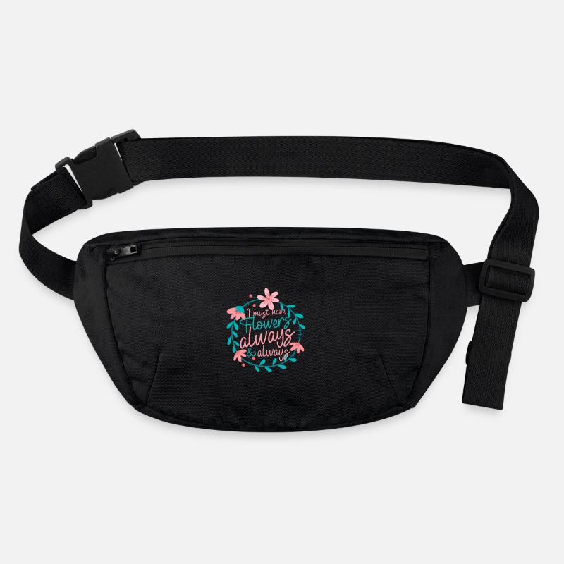 Fleuriste fleuriste fleuriste floristique proverbe Sac banane recyclé Stanley/Stella