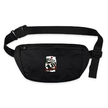 Chemises et cadeaux Dart Queen pour femmes - Sac banane recyclé Stanley/Stella - noir - Devant