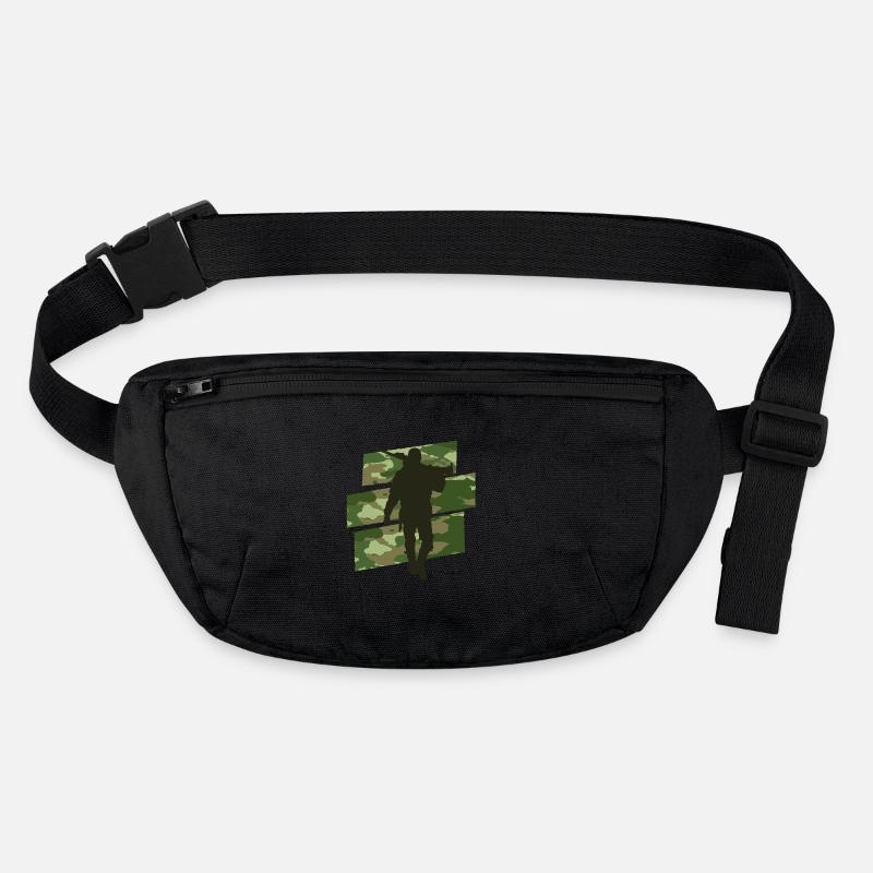 Hunter camouflage Stanley/Stella recycled Hip Bag 