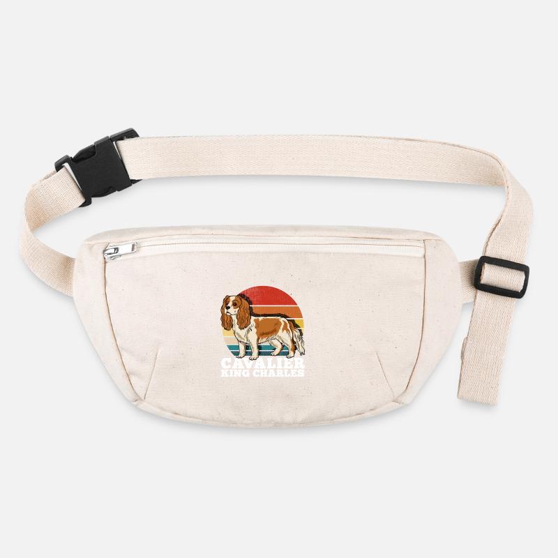 Cavalier King Charles Stanley/Stella recycelte Gürteltasche