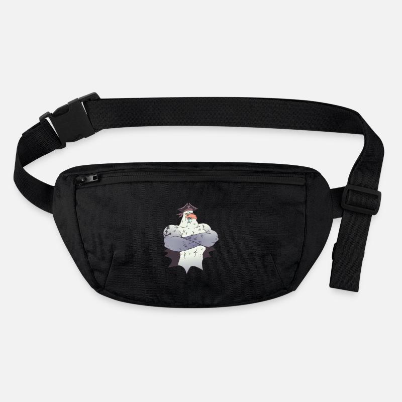pirate seagull sea port captain seafaring ship Stanley/Stella recycled Hip Bag 