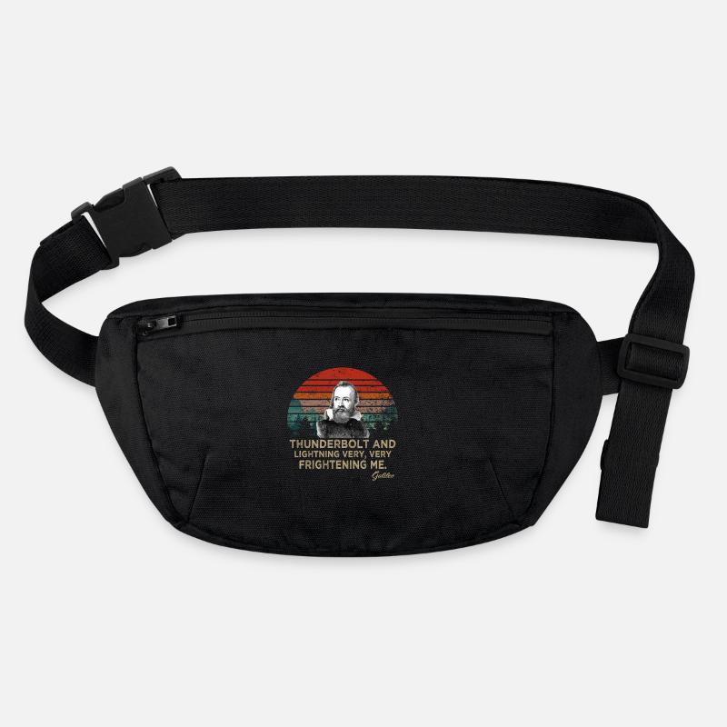 Thunderbolt and lightning Galileo Astronomy Stanley/Stella recycled Hip Bag 