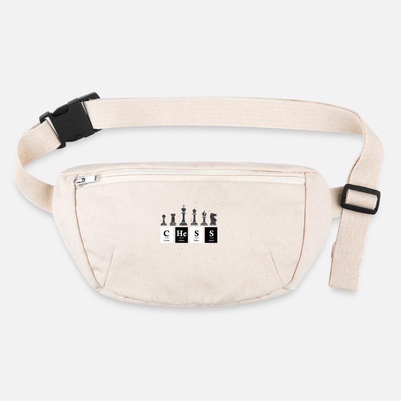 Chess Periodic Table Chess Player Stanley/Stella recycled Hip Bag 