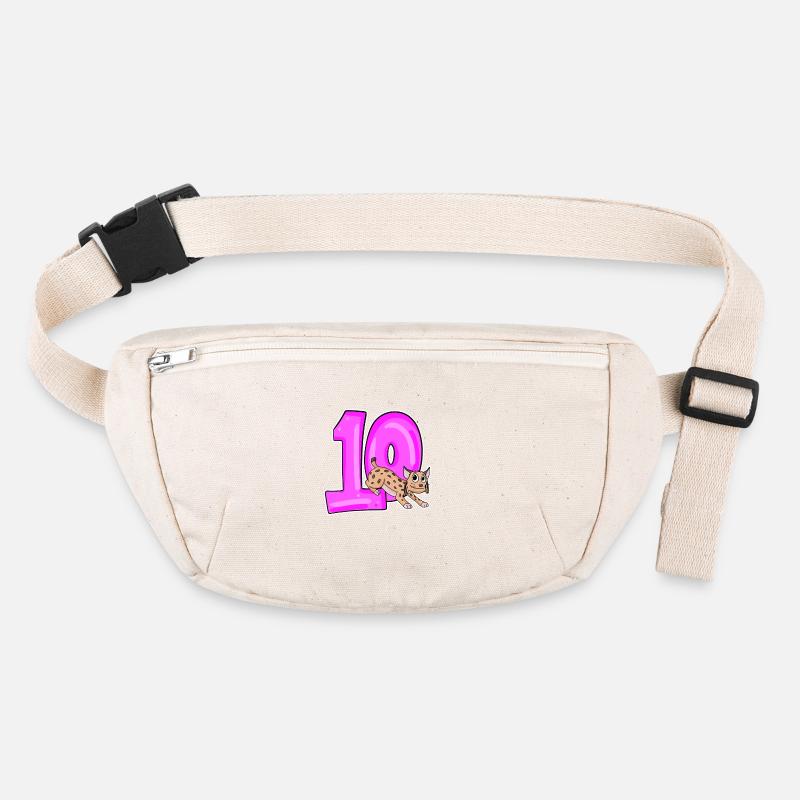 !0 years lynx wildcat Iberian lynx Stanley/Stella recycled Hip Bag 