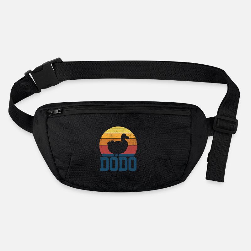 Dodo Birds Birdwatcher Vintage Stanley/Stella recycled Hip Bag 