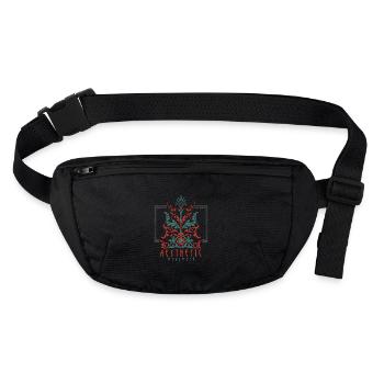 Art Nouveau, Arts & Crafts Vintage-1900 - Sac banane recyclé Stanley/Stella - noir - Devant