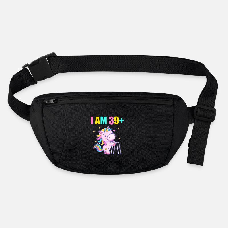 40 ans de licorne J’ai 39 ans+ 40 ans Sac banane recyclé Stanley/Stella
