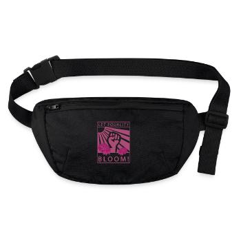 Equality Equality Feminist - Stanley/Stella recycled Hip Bag  - black - Front