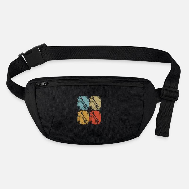 Trompete Retro Vintage Stanley/Stella recycelte Gürteltasche