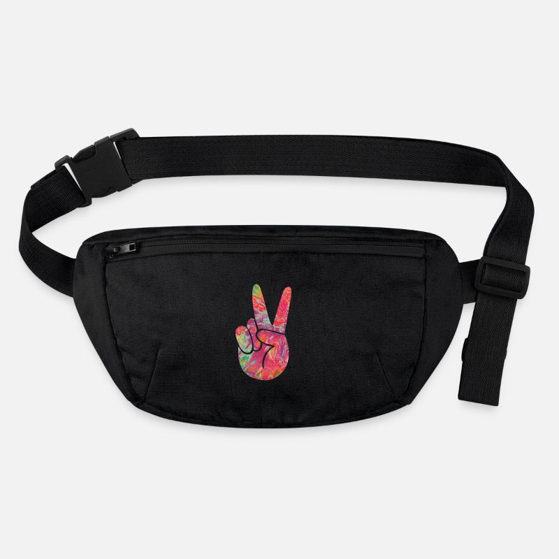 Doigt de paix Sac banane recyclé Stanley/Stella