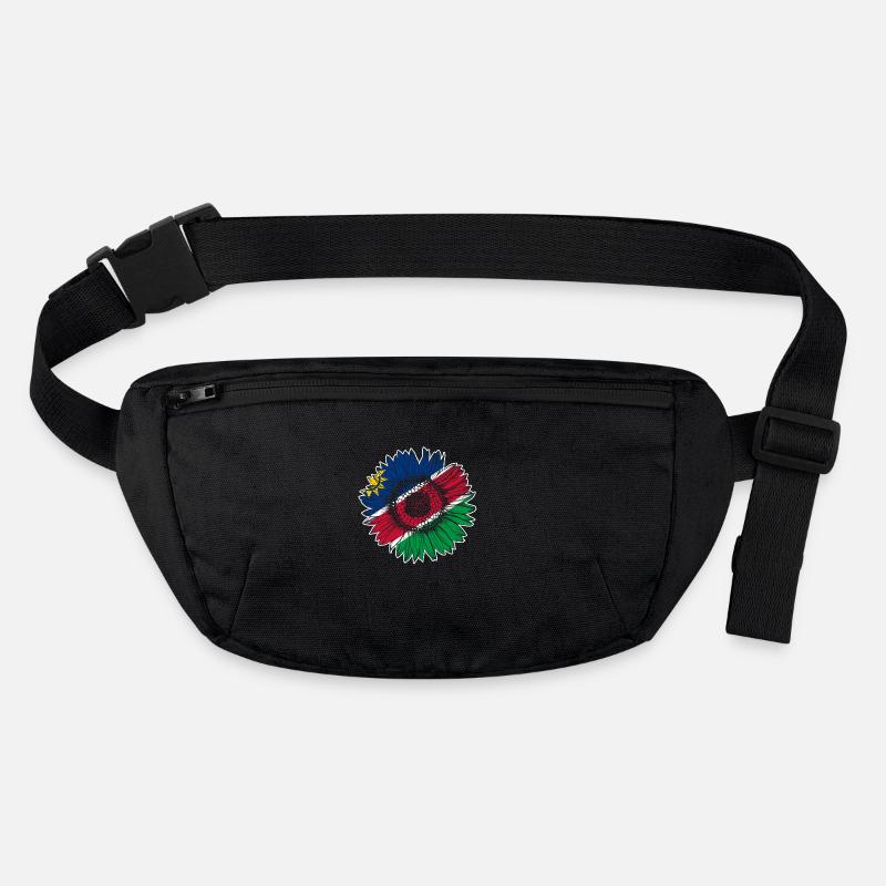 Namibia Flag Sunflower Stanley/Stella recycled Hip Bag 