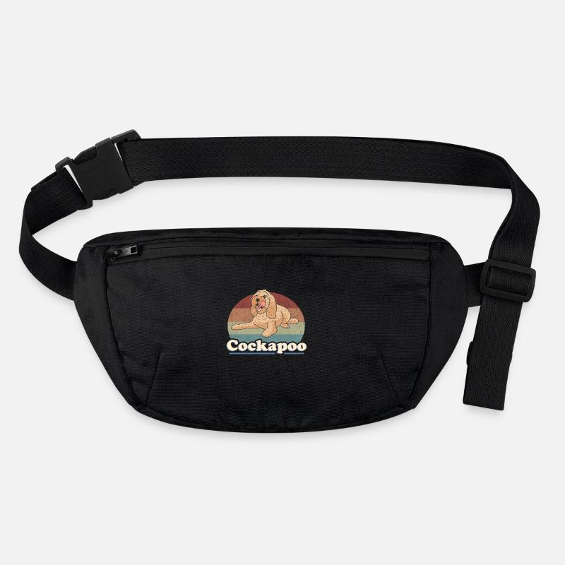 Cockapoo Chien Propriétaire de chien Propriétaire de chien Cadeau Sac banane recyclé Stanley/Stella