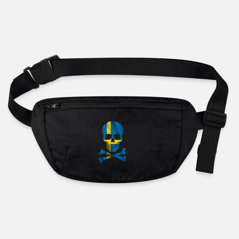 Schweden Flagge Stanley/Stella recycelte Gürteltasche