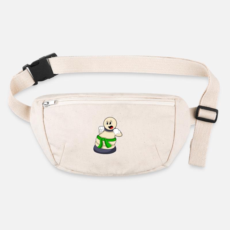 Schachfigur Bauer beim Schach Stanley/Stella recycelte Gürteltasche