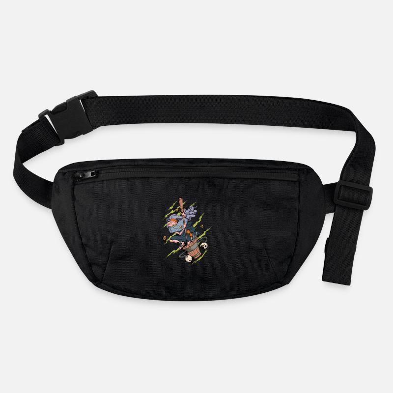 Zeichnung der Baba Jaga Stanley/Stella recycelte Gürteltasche