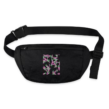 School bag back to school - Stanley/Stella recycled Hip Bag  - black - Front