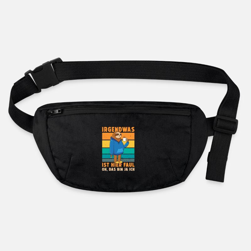 Faultier Irgendwas ist hier Faul Stanley/Stella recycelte Gürteltasche