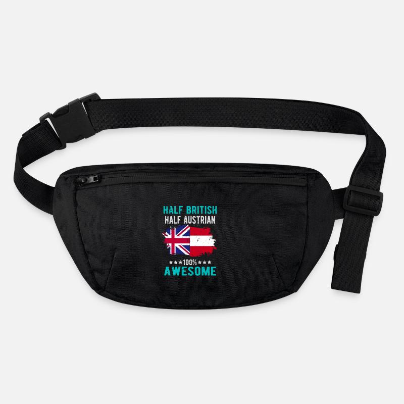 Moitié britannique moitié autrichienne Sac banane recyclé Stanley/Stella