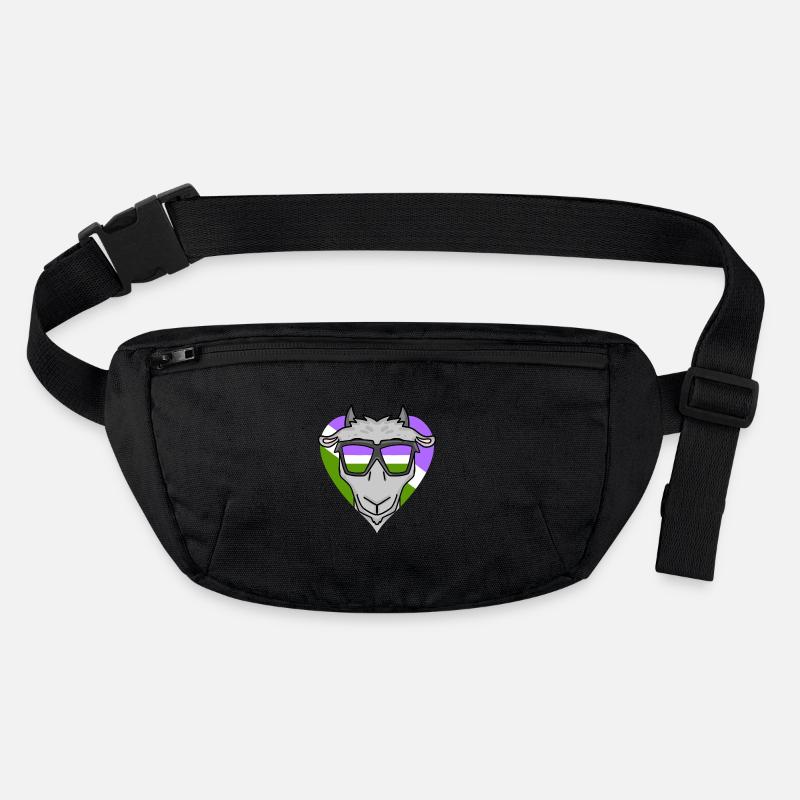 Genderqueer Chèvre Sac banane recyclé Stanley/Stella
