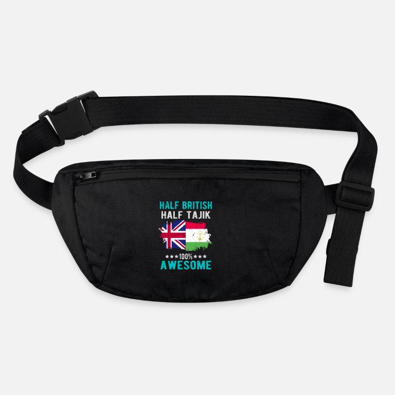 Halb Brite Halb Tadschiken Stanley/Stella recycelte Gürteltasche