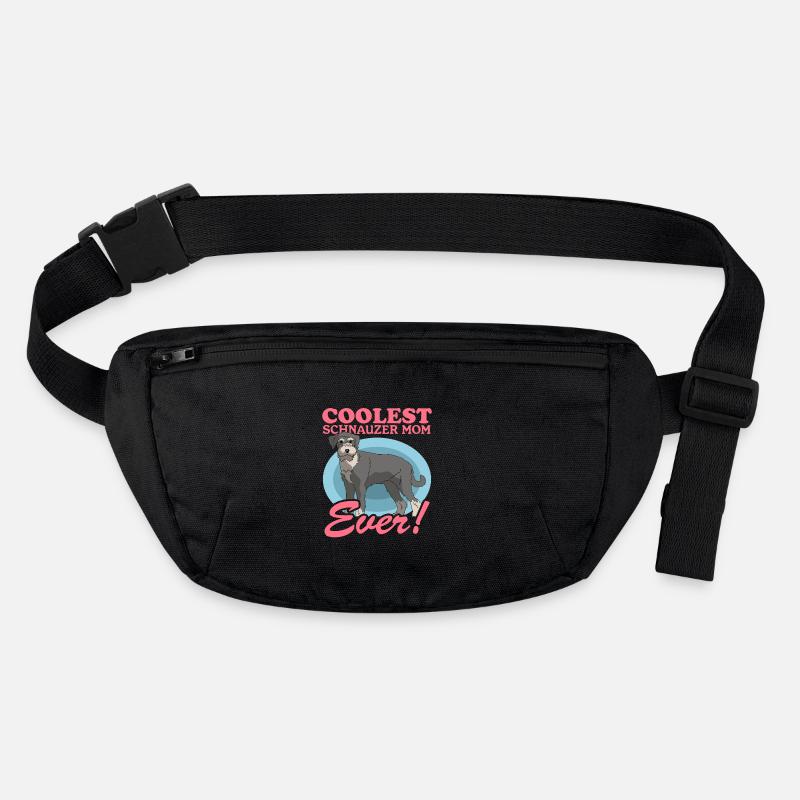 Schnauzer Maman Chien Propriétaire De Chien Cadeau Sac banane recyclé Stanley/Stella