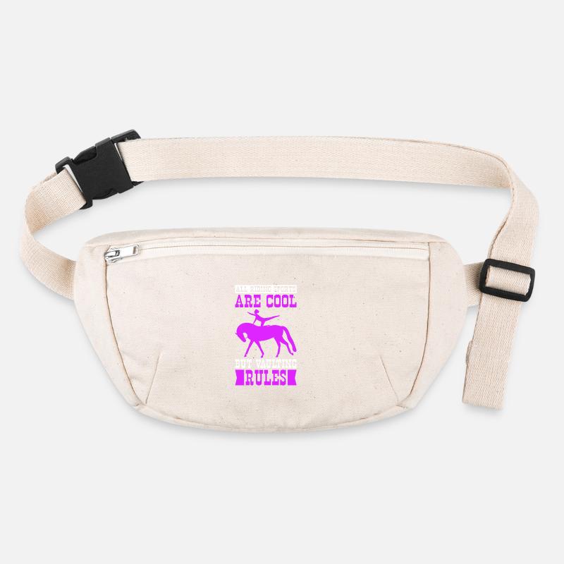 Voltigieren Voltigierer Pferdesport Geschenk Stanley/Stella recycelte Gürteltasche