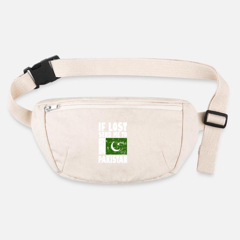 Drapeau pakistanais Sac banane recyclé Stanley/Stella