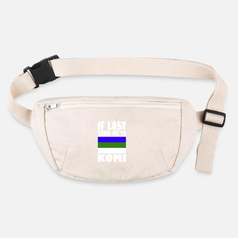 Komi Flag Saying Stanley/Stella recycled Hip Bag 